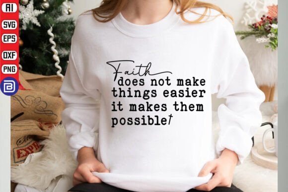 Christian SVG: Faith Graphics for T-Shirt Designs