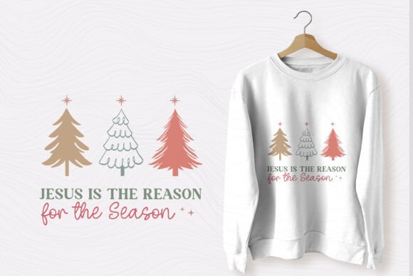 Christmas Christian SVG: Graphics for T-Shirt Designs