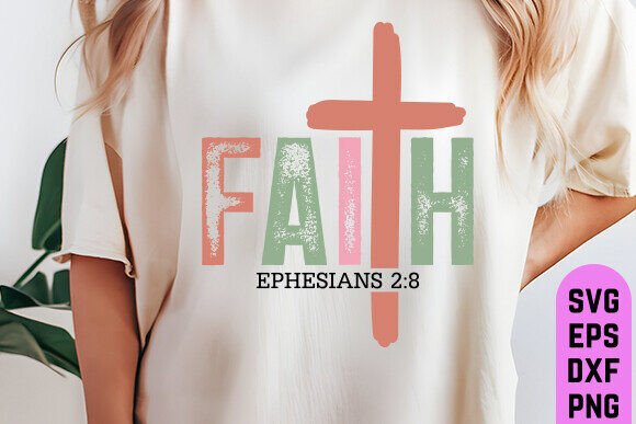 Faith SVG: Polished Graphics for T-Shirt Designs