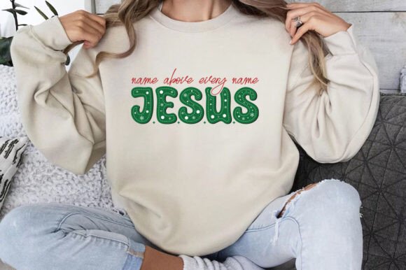 Name Above Every Name Jesus Christmas Graphics