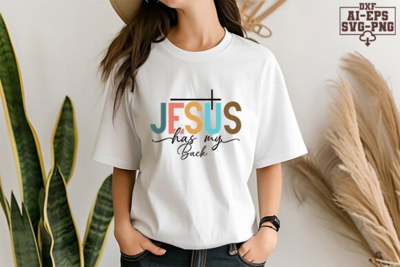 Review: Jesus Has My Back SVG for Embroidery