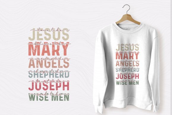 Reviewing the Christmas Christian SVG Love Like Jesus Design